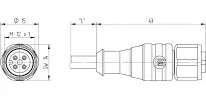 934733004 Lumberg Automation Sensor-Aktor Kabel Bild 2