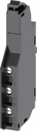 Hilfsschalter, Wechslerkontakte Typ HQ (7 mm) elektroniktauglich, (L x B x H) 30 x 7 x 56 mm, für 3VA1/3VA20-26, 3VA9988-0AA13