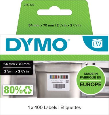 2187329 DYMO Farbrollen, Schriftbänder Bild 1