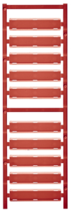 Polyamid Kabelmarkierer, beschriftbar, (B x H) 60 x 10 mm, max. Bündel-Ø 40 mm, rot, 1248830000