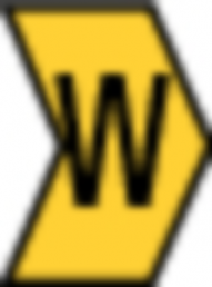 PVC Kabelmarkierer, Aufdruck "W", (L x B) 5 x 6.8 mm, max. Bündel-Ø 9 mm, gelb, 515-03234