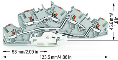 2205-7645 WAGO Reihenklemmen Bild 2