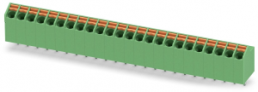 Leiterplattenklemme, 24-polig, RM 3.5 mm, 0,2-1,5 mm², 9 A, Federklemmanschluss, grün, 1702812