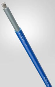 Copolymer-Photovoltaik-Kabel, halogenfrei, H1Z2Z2-K, 10 mm², blau, Außen-Ø 7,1 mm
