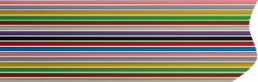 Flachbandleitung, 12-polig, RM 1.27 mm, 0,09 mm², AWG 28, PVC
