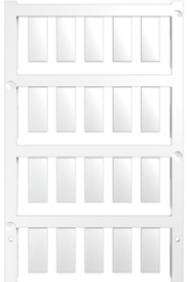 Polyamid Gerätemarkierer, (L x B) 19 x 8 mm, weiß, 200 Stk