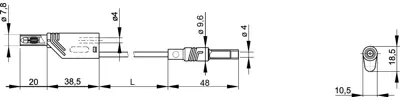 MAL S WS-B 25/2,5 RT Hirschmann Test & Measurement Messleitungen Bild 2
