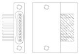 Buchsenleiste, 25-polig, RM 0.64 mm, abgewinkelt, schwarz, 1-1589469-2
