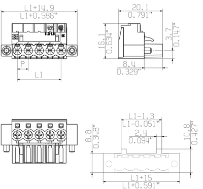 1955680000 Weidmüller PCB Connection Systems Image 3
