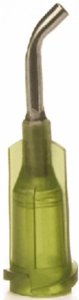 Dosiernadel, gebogen 45°, (L) 38 mm, oliv, Gauge 14, 914150-45BTE