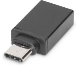 Adapter, USB-Buchse Typ A 3.0 auf USB-Stecker Typ C 3.0, AK-300506-000-S