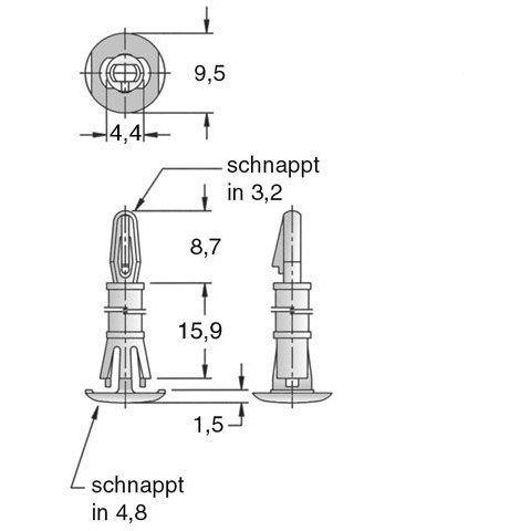 006.81.176 Ettinger Leiterplattenbefestigung Bild 2