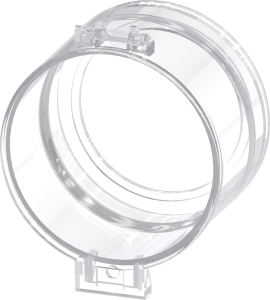 plombierbare Kappe, Ø 32.5 mm, (L x H) 22 x 39.2 mm, transparent, für Serie 3SU1, 3SU1900-0DA70-0AA0
