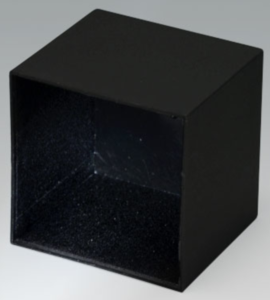 Polyamid Modulgehäuse, (L x B x H) 46.2 x 46.2 x 40.8 mm, schwarz (RAL 9005), IP00, A8046408