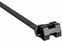 Kabelbinder, Polyamid, (L x B) 270 x 12.7 mm, Bündel-Ø 70 mm, schwarz, UV-beständig, -40 bis 105 °C