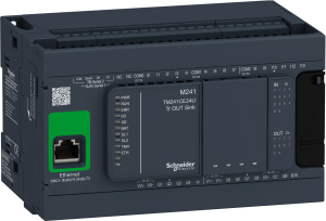 SPS-Steuerung M241, 24 E/As, Transistor, negative Logik, Ethernet
