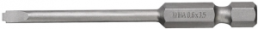 Schraubendreherbit, 3,5 mm, Schlitz, KL 70 mm, L 70 mm, 9205670000