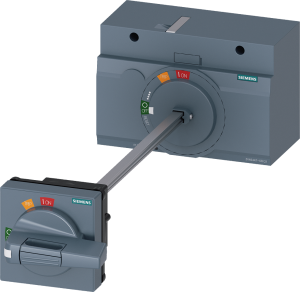Türkupplungsdrehantrieb Standard IEC IP65 mit Türverriegelung für 3VA5/6 400/600, 3VA94470FK21