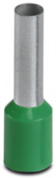Isolierte Aderendhülse, 6,0 mm², 20 mm/12 mm lang, NF C 63-023, grün, 3200108
