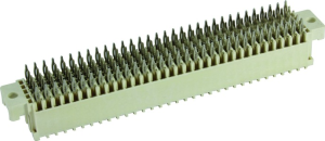 Federleiste, 160-polig, z-a-b-c-d, RM 2.54 mm, Einpressanschluss, gerade, 02021602201