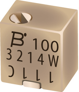 3214X-1-100E Bourns Electronics GmbH Trimmpotentiometer