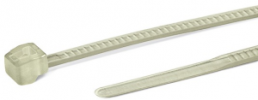 Kabelbinder außenverzahnt, Polyamid, (L x B) 100 x 2.5 mm, Bündel-Ø 1.6 bis 20 mm, natur, -40 bis 105 °C