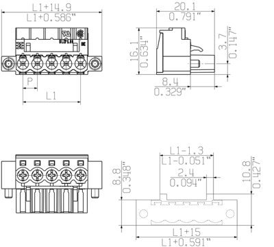 1955890000 Weidmüller PCB Connection Systems Image 2