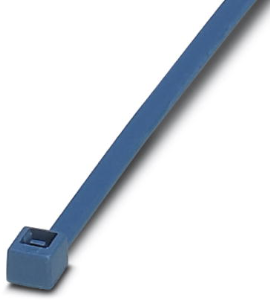 Kabelbinder, Polyamid, (L x B) 98 x 2.5 mm, Bündel-Ø 1 bis 21 mm, blau, -40 bis 85 °C