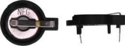 Batteriehalter für Knopfzelle Ø 20 mm, 1 Zelle, Leiterplattenmontage