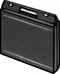 K 781, Koffer 440 x 320 x 80 mm, schwarz