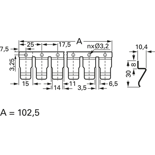 THFM 6 Fischer Elektronik Halbleiterfassungen, Halterungen Bild 2