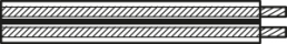 PVC Lautsprecher-Leitung, 2 x 1,5 mm², transparent