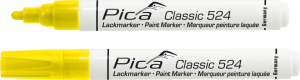 Lack-/Industriemarker 2-4mm Rundspitze gelb