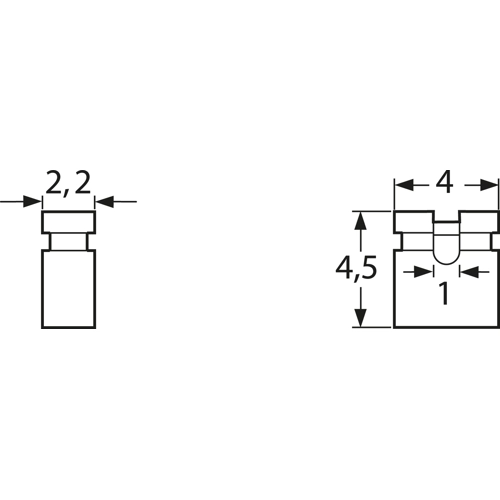 CAB 11 Fischer Elektronik Kurzschlussstecker Bild 2
