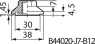 B44020J0007B012 TDK (EPCOS) Zubehör (Elektrolyt Kondensatoren)