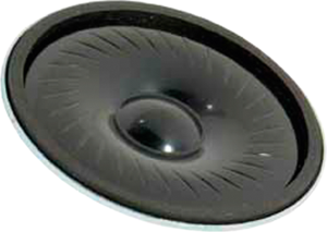 Kleinlautsprecher, 50 Ω, 80 dB, 150 Hz bis 20 kHz, schwarz