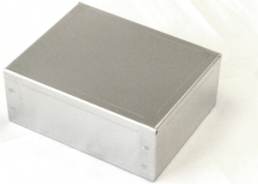 Aluminium Gehäuse, (L x B x H) 152 x 102 x 38 mm, natur, 1444-6415