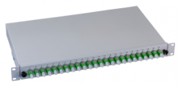 Spleißbox E2000-APC 9/125µ OS2 6 Pigtails/6 Kuppl.