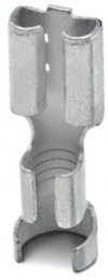 Unisolierte Flachsteckhülse, 6,3 x 0,8 mm, 4,0 bis 6,0 mm², AWG 12 bis 10, Messing, verzinnt, 3240160