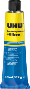 UHU hochtemperatur silikon, Klebe- und Dichtmasse, 80 ml Tube