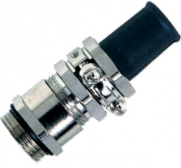 Kabelverschraubung mit Knickschutz, PG26, 50/50 mm, Klemmbereich 27 bis 30 mm, IP65, silber, 52003585