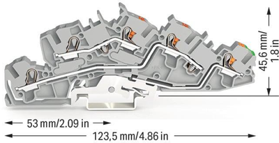 2205-7545 WAGO Reihenklemmen Bild 2