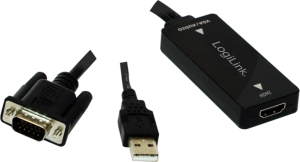 VGA mit USB Audio auf HDMI Konverter
