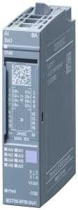 Eingangsmodul für SIMATIC ET 200SP, Eingänge: 8, (B x H x T) 15 x 73 x 58 mm, 6ES7134-6FF00-0AA1