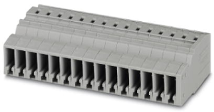 COMBI-Kupplung, Steckanschluss, 0,08-4,0 mm², 15-polig, 24 A, 6 kV, grau, 3041448