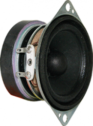 Breitbandlautsprecher, 8 Ω, 84 dB, 150 Hz bis 20 kHz, schwarz
