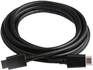 HDMI Kabel, 1 m, schwarz, ICOC-HDMI21-8-010