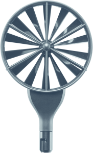 Flügelrad-Sondenkopf, Ø 100 mm, inkl. Temperatursensor, 0,3-35 m/s, -20 bis +70 °C für testo 440, 0635 9430