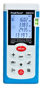 Laser-Entfernungsmessgerät Peaktech P2800 A