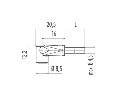 79 3388 52 04 binder Sensor-Aktor Kabel Bild 2